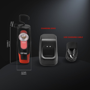 SPTA PT165 LED Swirl Finder Pro Lampe de détection de tourbillons professionnelle pour la correction de la peinture, rechargeable 2600mAh, pour réparation automobile et <span class=keywords><strong>garage</strong></span> - Product Image 3