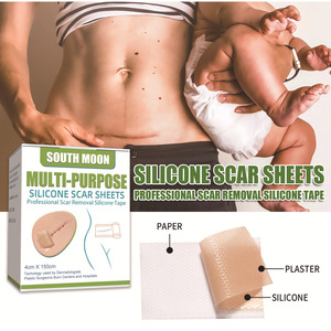Impermeável Silicone Gel Scar Adesivos Diluir Lesões Stretch Marks Wound Repair Tape Chinês Plaster Style Scar Tratamento - Product Image 4