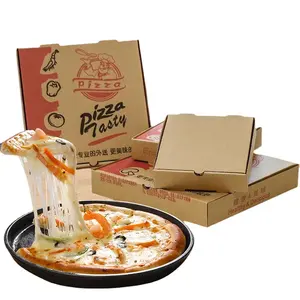 Stokta var! Paket gıda sınıfı gıda saklama paketi Pizza kutusu düşük MOQ ile