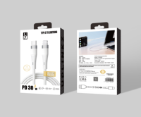 Câble mobile en silicone à noyau en cuivre pur UZS006, charge rapide, durable et flexible pour iPhone et Android