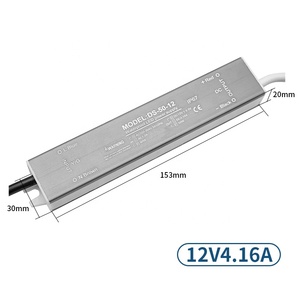 12V 24V DC dẫn điện cung cấp biến áp 30W 50W 60W 100W 150W 300W 320W 400W 600W TRIAC Dimmable dẫn lái xe cho dẫn chiếu sáng - Product Image 4
