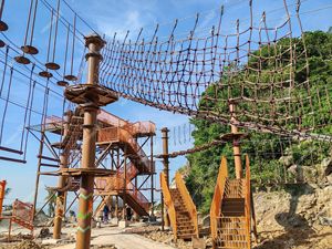 Zip Line & Rope 코스 패키지 어드벤처 파크용 친환경 내구성 맞춤형 야외 명소 - Product Image 5