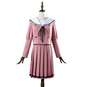 Disfraz de Cosplay de Kaoru, Uniforme Escolar Rosa Estilo Marinero, Disfraz de Anime para Juegos de Rol, Verano 2025 - Product Image 4