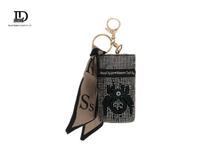 Borsa Clutch Rotonda BurgHERS con Strass a Forma di Ragno, 6 Pollici, Accessorio per Feste Serali - Product Image 1