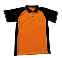 Camiseta de Alta Visibilidad Naranja Personalizada, Ropa de Trabajo de Poliéster de Alta Visibilidad, Camisa Polo de Seguridad de Manga Corta para Hombre, Construcción