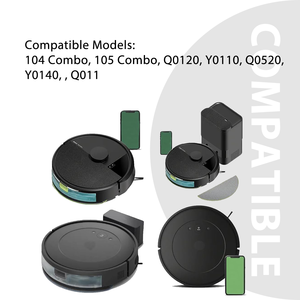 Kit d'accessoires pour <span class=keywords><strong>aspirateur</strong></span> <span class=keywords><strong>robot</strong></span> Mian, brosse latérale, filtre, serpillière, compatible avec <span class=keywords><strong>Irobot</strong></span> <span class=keywords><strong>Roomba</strong></span> Combo Essential Y0110 Y0112 Y0140 - Product Image 3