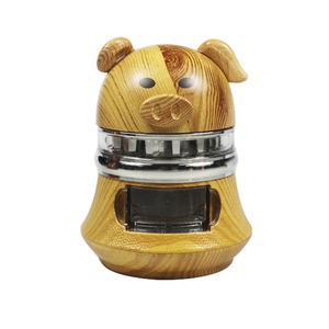 Nuovo Grinder Classico a 4 Strati da 63mm con Effetto Legno e Cassetto in Lega di Zinco per Erbe Essiccate - Vendita all'Ingrosso - Product Image 2