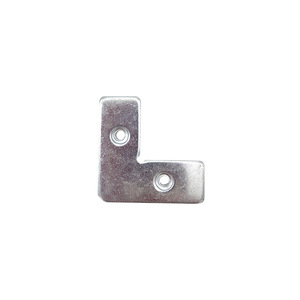 Support d'angle en aluminium 38x15mm, connecteur à angle droit de 90 degrés, quincaillerie de meubles, fixateur durable - Product Image 4