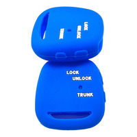 Housse de protection en silicone pour clé de voiture à 2 boutons, coque de clé à distance, accessoires automobiles pour Altezza Wish Camry RAV4 Prado