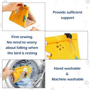 Nid d'oiseau chaud d'hiver, hamac suspendu, <span class=keywords><strong>cabane</strong></span> douillette, tente pour perroquet, jouet, cage à oiseaux, perchoir pour perruches - Product Image 6