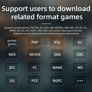 ANBERNIC RG40XXH <span class=keywords><strong>Mini</strong></span> console de jeu portable à écran de 4 pouces, éclairage RGB, système Linux, lecteur vidéo, console Trimui - Product Image 3