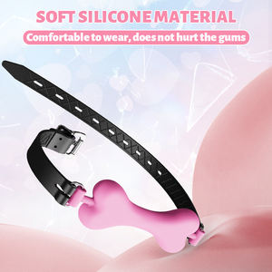 SEXBAY 2024 ultima progettazione cane osso bocca fibbia palla corda medicale silicone cintura SM bondage ruolo gioco sub giocattolo del sesso coppia - Product Image 2