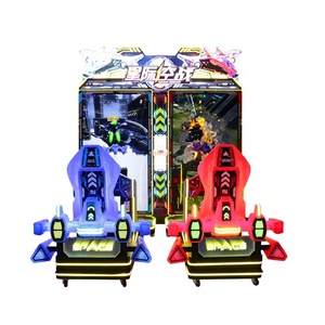 Máquina de Videojuegos Arcade de Carreras con Simulador de Vuelo que Funciona con Monedas, para 2 Jugadores, Equipo de Entretenimiento para Centros de Videojuegos en Interiores - Product Image 3