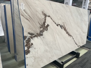 Losas de Mármol Italiano de Primera Calidad, Pulido, Corte a Medida, Personalizado, para Baño, <span class=keywords><strong>Cocina</strong></span>, Muebles, Pisos, Venta al por Mayor, Mármol Blanco Palissandro - Product Image 1