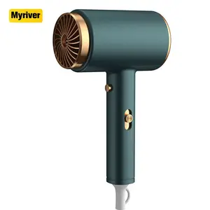 Myriver profesyonel saç kurutma makinesi soğuk rüzgar mavi ışık negatif iyonik kuru ev sıcaklık teknolojisi