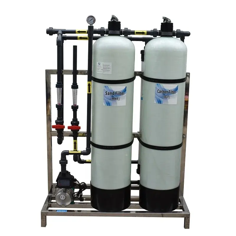 Industrial Frp Pressure Filter Vessel Pressure Water Tank Sand Filter 1054 Frp Tank For Softener Water Treatment