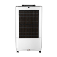 Refroidisseur d'air évaporatif mobile portable à haute efficacité énergétique avec un débit d'air important