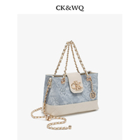 Sacs de créateur de luxe discrets 2026 – Sacs à main floraux gaufrés beige avec chaîne, sacs messager pour femmes – Vente en gros