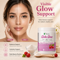Gluta Sparkle Multi Collagen L Glutathione Powder Collagen Drink Skin Glow Beauty Supplement OEM ODM Private Label Wholesale