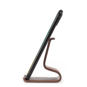 SAMDI New design Double Position Setting Wood Holder Desktop Stand for iPhone for iPad mobile phone holder