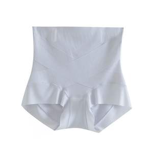 Ropa Interior de Cintura Alta con Control de Abdomen Happy Plus para Mujer, Talla Grande, Nylon Jersey, Negro, Azul, N8992 - Product Image 2