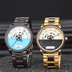 Quickshipment Bobo Bird Thiết Kế Mới Sản Phẩm Mens Sang Trọng Đồng Hồ Tùy Chỉnh 2020 Xu Hướng Gỗ Đồng Hồ Tùy Chỉnh - Product Image 4