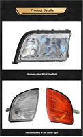 Pièces détachées pour Mercedes Benz Classe S W140 Feux d'angle Clignotants Phares arrière Phares arrière Feux arrière S180S200S220