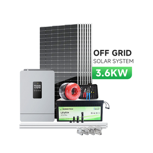 Sistema Completo de Almacenamiento de Energía Solar de 1.2KW, 3.6KW, 5KW, Kit de Generación de Energía Solar Híbrido Fuera de la Red SW3600W-OFF 5kw - Product Image 1