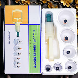 Set Alat Pijat Vakum Profesional 6/12/18/24/48 Cup dari Plastik untuk Terapi Pelangsingan Tubuh dan Detoksifikasi - Product Image 2