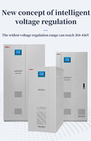 Stabilisateur/Régulateur de tension automatique triphasé FWKJ, série SBW, 100 kVA-2000 kVA, applicable aux applications industrielles