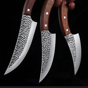 Couteau à désosser pour barbecue forgé à la main avec fourreau couteaux <span class=keywords><strong>de</strong></span> boucher couteau à filet en acier inoxydable élevé pour le Camping en plein air - Product Image 1