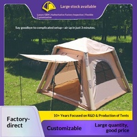 Tente de camping gonflable quatre saisons en tissu Oxford 210D, portable et pliable, idéale pour le tourisme et les voyages, best-seller transfrontalier