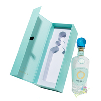 Caja de Embalaje Magnética Plegable de Cartón de Lujo Premium para Licores, Champán, Whisky y Vino Tinto, Venta al Por Mayor