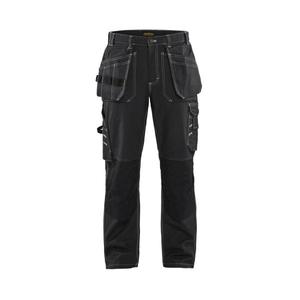 BLAKLADER - 153013709900D100 Pantalon Craftsman Noir-PANTALON DE TRAVAIL EAN 7330509143773 PANTALON DE TRAVAIL CARGO - Product Image 1