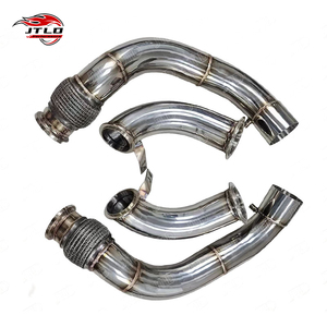 Sistema de escape JTLD 304SS Sport Downpipe para <span class=keywords><strong>BMW</strong></span> M5 F90 X6M F96 2021 para 2020 <span class=keywords><strong>BMW</strong></span> <span class=keywords><strong>M8</strong></span> F92 <span class=keywords><strong>Competition</strong></span> <span class=keywords><strong>Coupe</strong></span> 4,4 T - Product Image 4