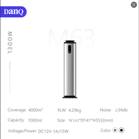 Diffuseur de parfum d'air à ultrasons à sortie de brume chaude plus lourde support de sol diffuseur d'arôme d'huile essentielle de grande taille