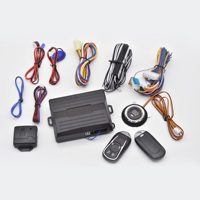 Pgst-système d'ouverture de voiture, bouton-poussoir pour contrôle de l'éclairage, 11 fonctions plus puissants, bouton-poussoir, démarreur à distance, alarme pci pour véhicule, sans clé