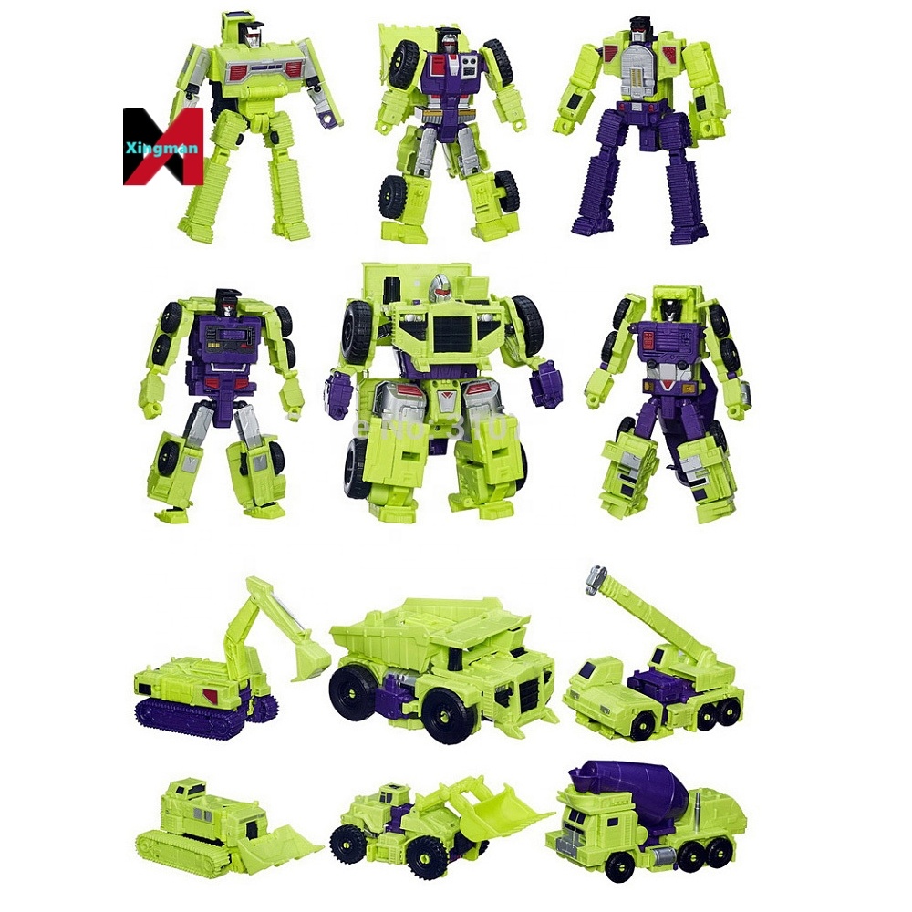 In-Stock 6In1 HZX Transformer Action Figure - G1 Model Kit