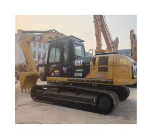 Excavadora de bajo precio de segunda mano Caterpillar Excavadora de 20 toneladas Uesd CAT 320d Mini oruga hidráulica en gran oferta - Product Image 1