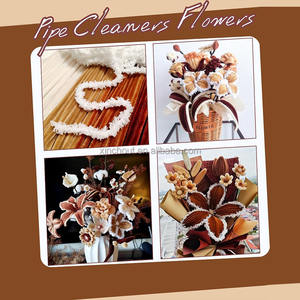 Kit de 350 Limpiapipas Estilo Maillard para Flores con Hilos Esponjosos, Cintas de Jardinería, <span class=keywords><strong>Estambres</strong></span> y Tallos de Chenilla - Product Image 5