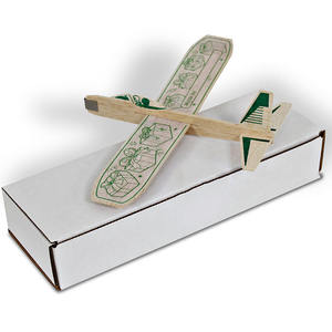 12 "<span class=keywords><strong>Balsa</strong></span> Planeur Avions 6 Pack Bundle Flying Airplane Kit de Construction Assembler et Décorer des Planeurs <span class=keywords><strong>en</strong></span> Bois - Product Image 5
