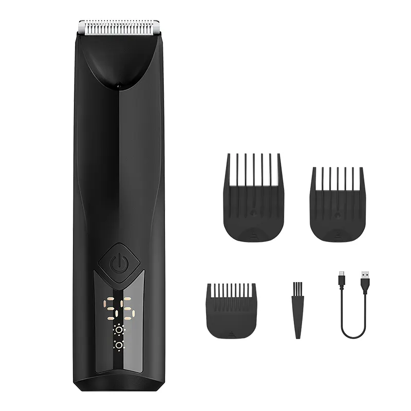 Waterproof Electric Hair Trimmer Balls Shaver for Men with Exclusive Patent Cutter Head Ceramic Blade Body Groomer Trimmer