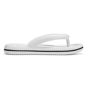 Sandalias Blancas de EVA para Exteriores, Punta Abierta, Antideslizantes, Chanclas de Verano, Color Sólido, Diseño Cómodo y Ligero - Product Image 3