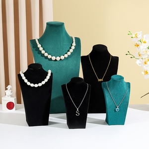 Support de présentation pour colliers, accessoire de mode, présentoir pour colliers, mannequin, rangement et présentation de bijoux - Product Image 1