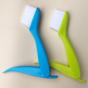 Brosse pliable pour fentes, manche en plastique, épaisseur 10mm, nettoyage en profondeur pour unité extérieure de climatiseur, outil de dépoussiérage - Product Image 3