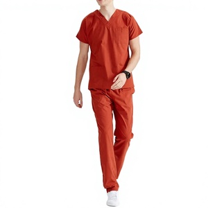 Private Label Custom Men <b>Doctor</b> Scrub Suit Hospital Nurse Uniform <b>Set</b> - Product Image 1