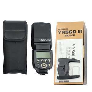 Nice Yongnuo YN 560iii sans fil portable <span class=keywords><strong>Master</strong></span> Flash Speedlite manuel Speedlight YN560 III Flash Light pour caméra vidéo - Product Image 2