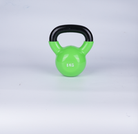 Kettlebell 10 kg en PVC enduit de vinyle, durable, à âme en acier, écologique, portable, pour usage commercial, idéal pour le fitness – Vente directe usine