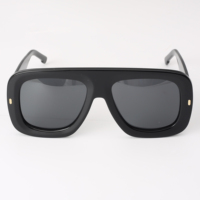 Kacamata Hitam Unisex Oversized Acetate SA0501 Terbaru, Bingkai Full Rim, Proteksi UV400, Cocok untuk Aktivitas Luar Ruangan, Dewasa, OEM Diterima