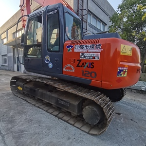 Pelle sur chenilles Hitachi 12 tonnes de bonne qualité importée ZX120 Komatsu PC120 moteur d'excavatrice modèle 2016 testé vente inspectée - Product Image 1